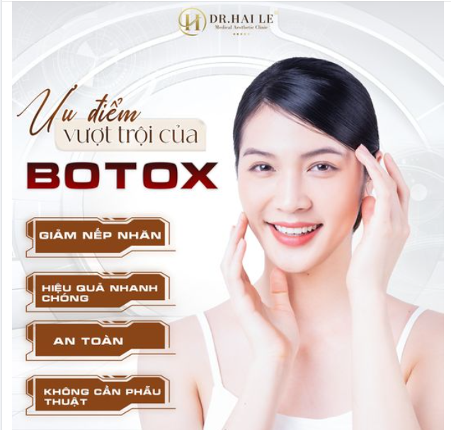 Có thể bạn chưa biết ưu điểm vượt trội của Botox