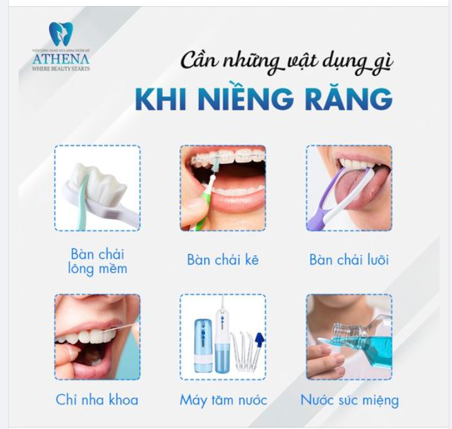 Khi niềng răng tại ATHENA, bạn sẽ được TẶNG bộ vệ sinh răng miệng tại nhà.