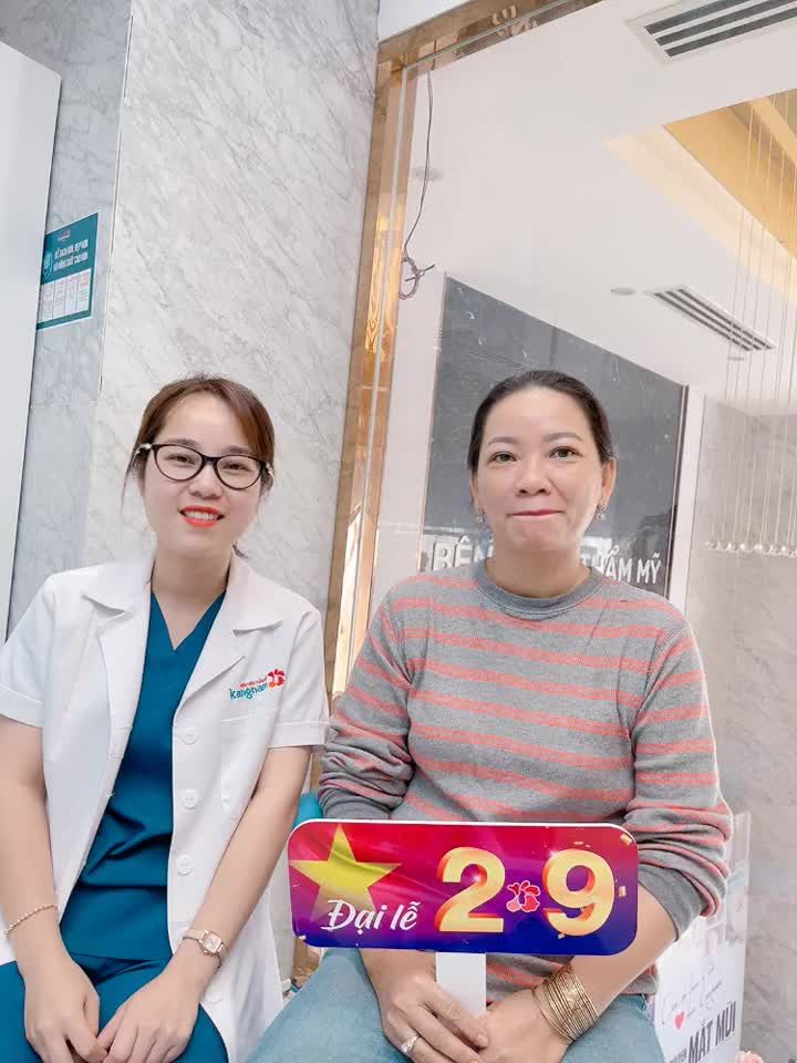 Kết quả thực hiện Răng sứ của nữ khách hàng tại Kangnam Sài Gòn quá xinh đẹp!
