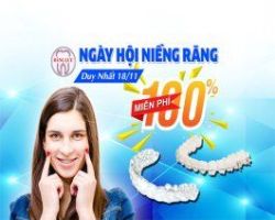 Miễn phí 100% chi phí chỉnh nha trong Ngày Hội Niềng Răng 18/11/2017 - Nha khoa Đăng Lưu