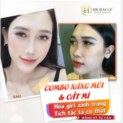Ông trời tạo ra địa chấn và khuôn mặt em chính là điểm nhấn. Mắt đẹp, mũi sang thế này không yêu không được