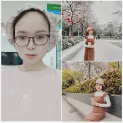 Bệnh nhân: G.T.M (30 tuổi, Hà Nội). Mắt phải cận 10 độ, mắt trái cận 8,75 độ, giác mạc mỏng. Mổ cận Femto + Cross Linking ngày 06/02/2021
