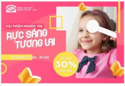 CẢI THIỆN NHƯỢC THỊ  RỰC SÁNG TƯƠI LAI