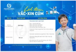 CHA MẸ GHI NHỚ NGAY: LỊCH TIÊM PHÒNG CÚM CHO CẢ GIA ĐÌNH