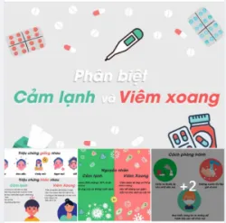 ĐỪNG NHẦM LẪN CẢM LẠNH VÀ VIÊM XOANG