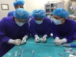Bằng phương pháp đặt stent graft, giành lại sự sống cho bệnh nhân bị vỡ eo động mạch chủ hiếm gặp - Bệnh viện Việt Đức