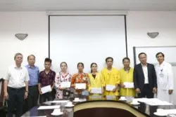 Ủy ban ATGT Quốc gia thăm hỏi, động viên người bệnh tai nạn giao thông tại Bệnh viện Hữu nghị Việt Đức