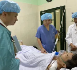 Giáo viên người Nhật nhồi máu cơ tim nguy kịch may mắn thoát chết - Bệnh viện Việt Đức