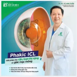 MỔ CẬN PHAKIC ICL: GIẢI PHÓNG ÁC MỘNG "ĐÍT CHAI" CỦA NGƯỜI CÓ ĐỘ CẬN CAO