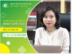 NHỮNG ĐIỀU CẦN BIẾT VỀ BỆNH SÓN TIỂU