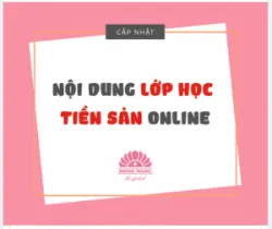 NỘI DUNG LỚP HỌC TIỀN SẢN ONLINE