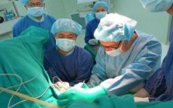 Phẫu thuật điều trị ruột đôi - mổ mở