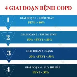 Đánh giá mức độ nặng của COPD bằng FEV1