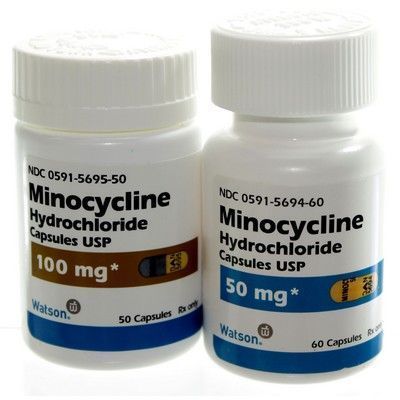 Thuốc kháng sinh trị mụn Minocycline