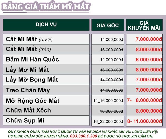 Cắt mí mắt kiêng ăn gì