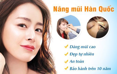 Nâng mũi Hàn Quốc có tốt không