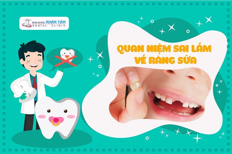 Răng sữa là những chiếc răng mọc đầu tiên trong thời kì trẻ bú mẹ