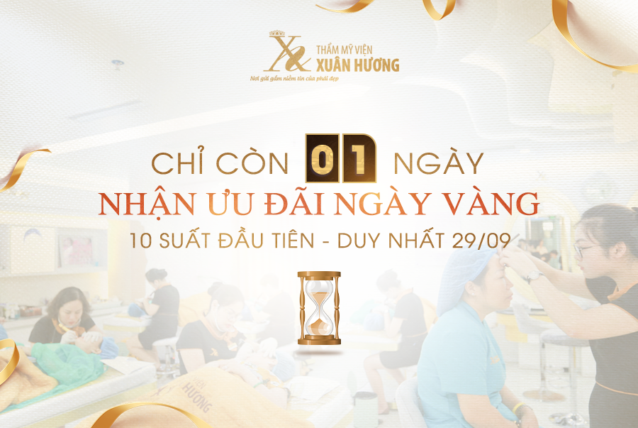 CẤP BÁO - CHỈ CÒN 1 NGÀY NHẬN ƯU ĐÃI NGÀY VÀNG NÂNG MŨI  PHUN MÔI VỚI CHI PHÍ TỐT NHẤT