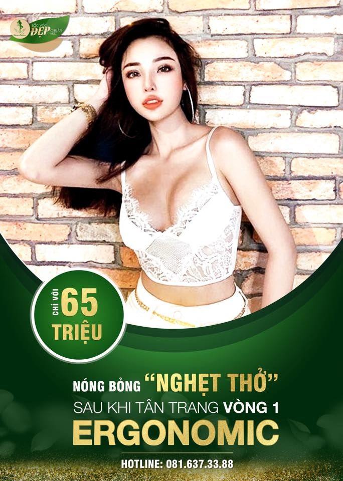 NÓNG BỎNG "NGHẸT THỞ" SAU KHI TÂN TRANG VÒNG 1 ERGONOMIC