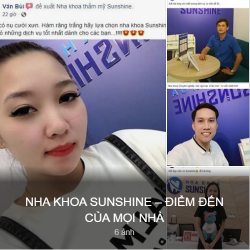 NHA KHOA SUNSHINE - ĐIỂM ĐẾN CỦA MỌI NHÀ