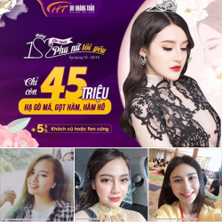 Khuôn mặt Vline cùng Dr Hoàng Tuấn chỉ với 45 TRIỆU