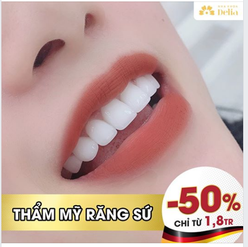 ƯU ĐÃI CUỐI CÙNG TRONG THÁNG - OFF 50% THẨM MỸ RĂNG SỨ CHO 50 KHÁCH HÀNG ĐĂNG KÝ ĐẦU TIÊN