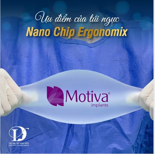 Cách thực hiện quy trình nâng ngực Nano Chip Ergonomix?