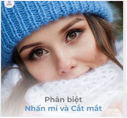 PHÂN BIỆT NHẤN MÍ VÀ CẮT MẮT RA SAO