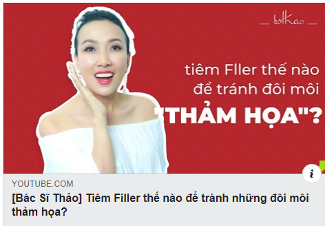 TIÊM FILLER THẾ NÀO ĐỂ TRÁNH NHỮNG ĐÔI MÔI THẢM HỌA