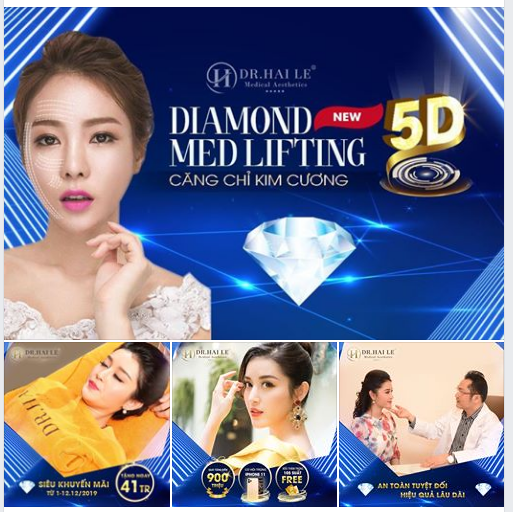 Siêu khuyến mại ra mắt công nghệ mới CĂNG CHỈ KIM CƯƠNG DIAMOND MED LIFTING 5D 