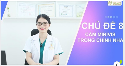 Vis trong niềng răng là gì Tại sao cần cắm vis Cắm vis có đau không