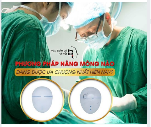 PHƯƠNG PHÁP NÂNG MÔNG NÀO ĐANG ĐƯỢC ƯA CHUỘNG NHẤT HIỆN NAY?