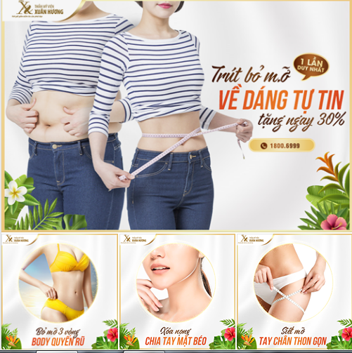 LOẠI BỎ MỠ THỪA - LẤY LẠI BODY QUYẾN RŨ CHỈ SAU 1 LẦN THỰC HỆN