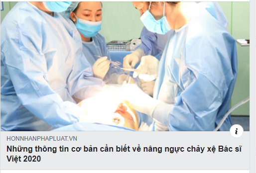 Nâng ngực treo sa trễ Bác sĩ Việt - Những thông tin cần biết