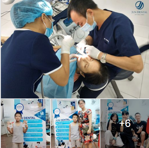  Nha khoa Jun Dental đã cùng tổ chức giáo dục VietFuture tổ chức buổi thăm khám