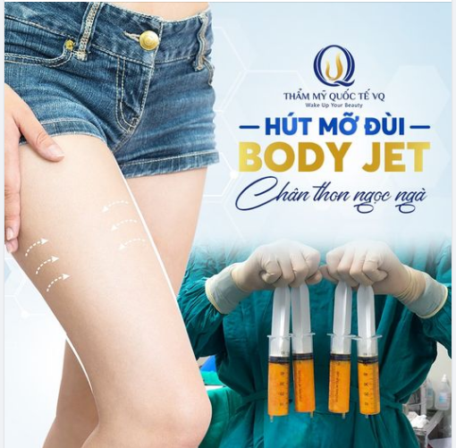 Chỉ 60 phút Hút mỡ đùi Body Jet, Nhiều mỡ đến mấy cũng thành thon Sexy tinh tế. Dr Vũ Quang