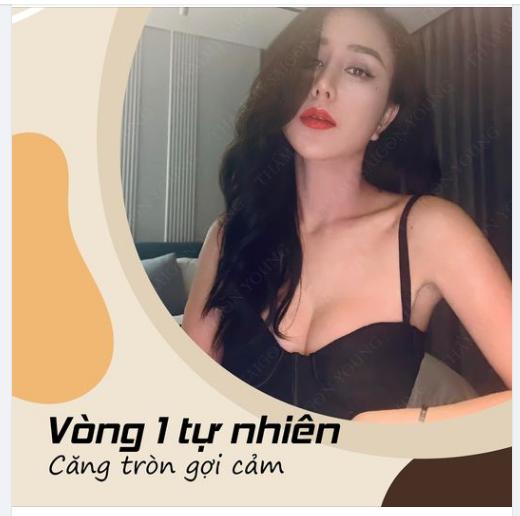 Làm gì có ai ngực lép mãi, chỉ có thể là chưa từng nâng ngực tại Thẩm mỹ Saigon Young thôi!