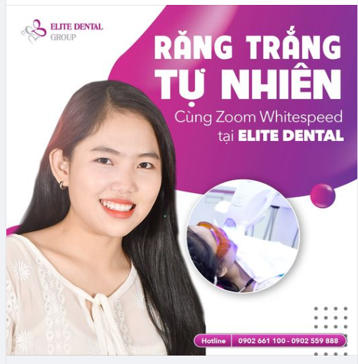 Làm trắng răng an toàn, tự nhiên tại Elite Dental