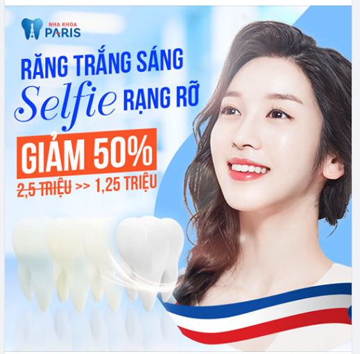 RĂNG TRẮNG SÁNG SEFIE RẶNG RỠ