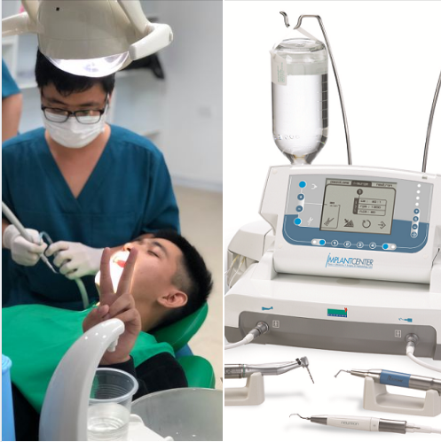 ​ Nha Khoa Thẩm mỹ Yteeth áp dụng công nghệ tiên tiến nhổ răng bằng máy Piezotome không gây đau đớn.