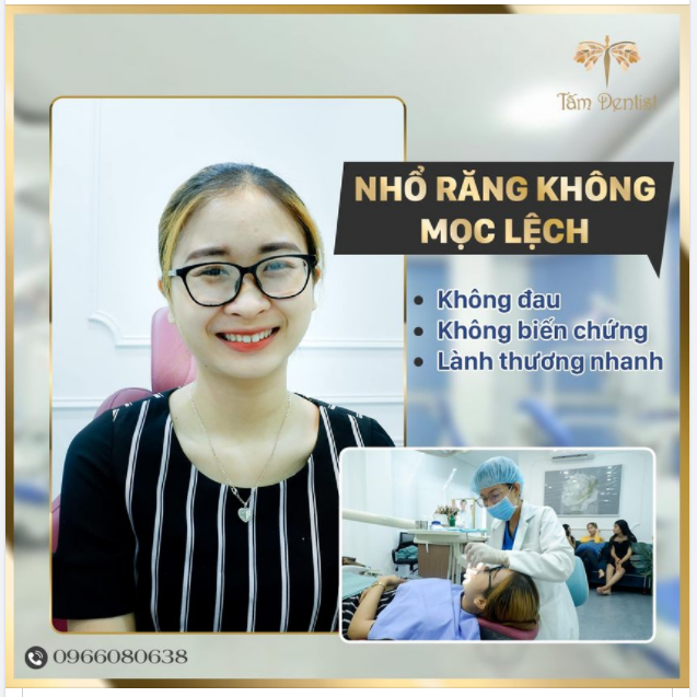 Khách hàng Thuỳ Trang trải nghiệm công nghệ nhổ răng không đau Piezotome tại tấm Dentist và khẳng định: ÊM DỊU VÀ HOÀN TOÀN KHÔNG ĐAU!