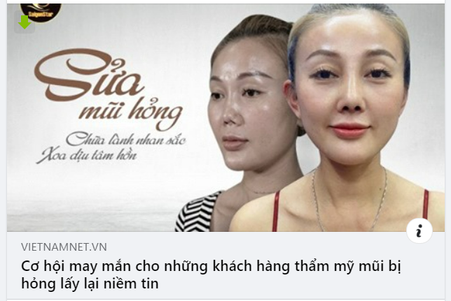 SỬA MŨI HỎNG - CHƯA TÂM HỒN