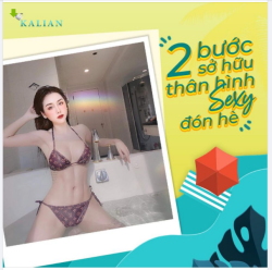 2 BƯỚC ĐỂ SỞ HỮU THÂN HÌNH SEXY, ĐÓN CHÀO HÈ BỐC LỬA!