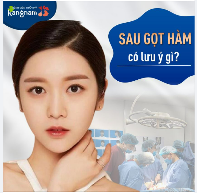 3 Lưu ý bạn cần nhớ sau gọt hàm