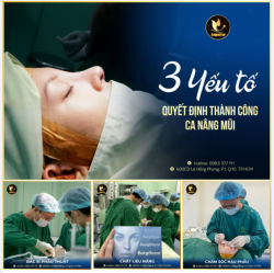 3 YẾU TỐ QUYẾT ĐỊNH THÀNH CÔNG CA NÂNG MŨI
