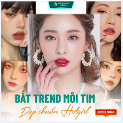 Bắt TREND MÔI TRÁI TIM hot nhất hè này