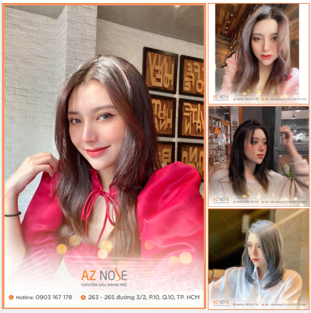 Dáng mũi siêu xinh cho cô sinh viên!