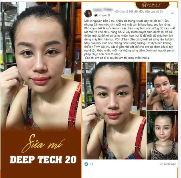 Feedback xịn xò khách hàng gửi trực tiếp cho Bác sĩ Hải Lê. Yêu thương thực sự