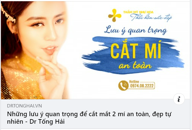 GHI NHỚ NHỮNG ĐIỀU NÀY SẼ GIÚP BẠN CẮT MẮT 2 MÍ AN TOÀN, ĐẸP TỰ NHIÊN