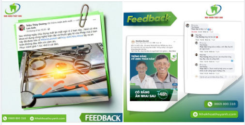 GÓC FEEDBACK SỊN XÒ TỪ KHÁCH HÀNG CỦA NHA KHOA THUỲ ANH